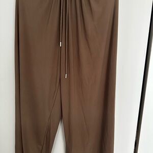 Chic Wide Leg Tan Pants
